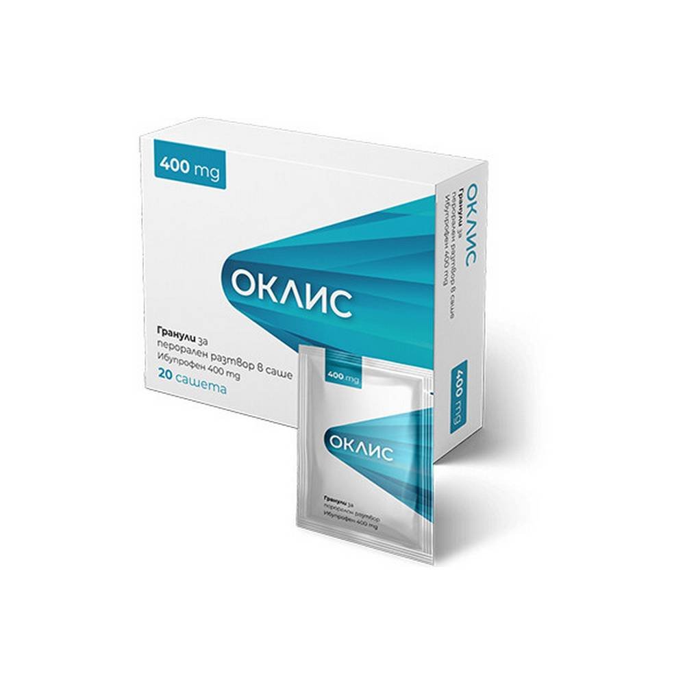 Oklis 400 mg, 10 pcs — Оклис