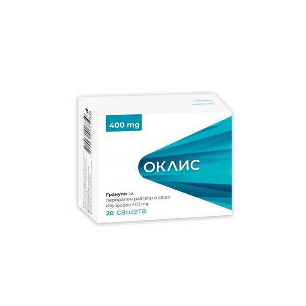 Oklis 400 mg, 20 pcs — Оклис