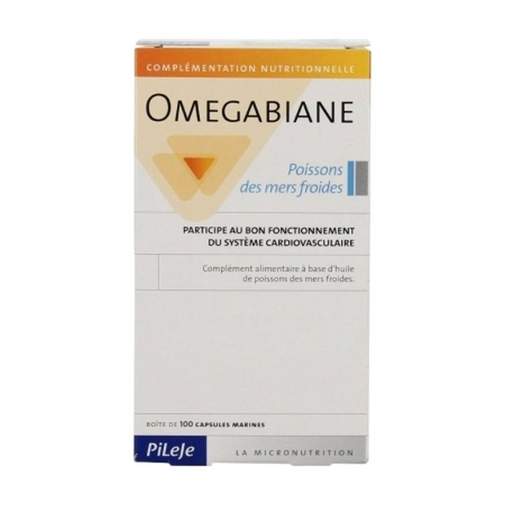 Omegabiane Fish of Cold Seas, 100 Capsules — Omegabiane Poissons des Mers Froides