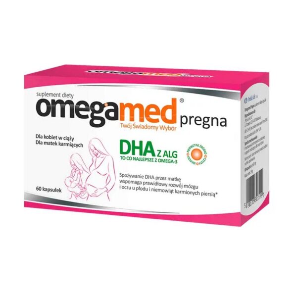 Omegamed Pregna DHA with ALG Capsules 60 Pieces