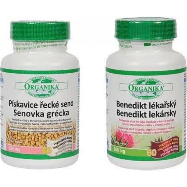 Organic Benedict of Medicine + Fenugreek Hay 60 + 60 Capsules