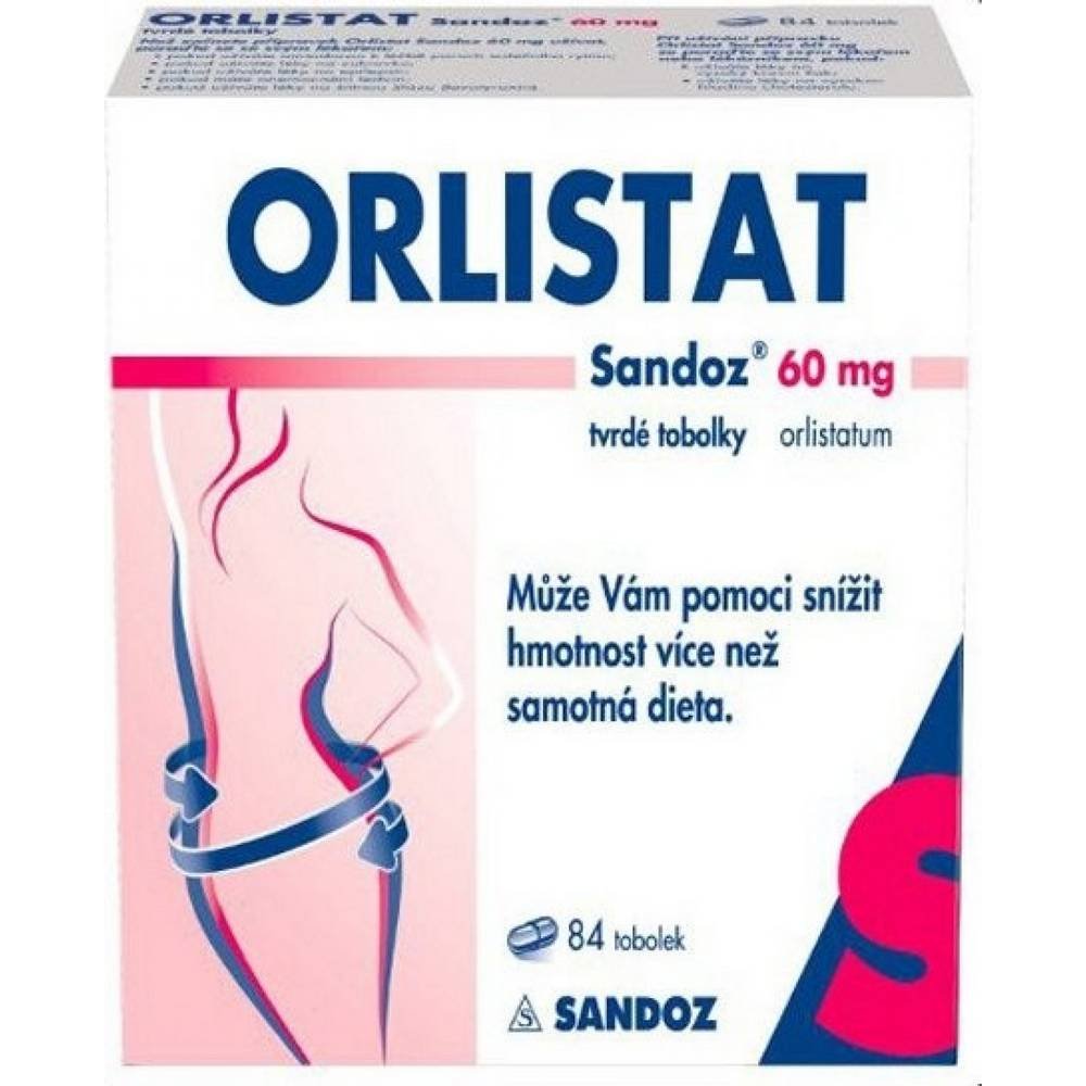 Orlistat Sandoz 60 mg Capsules 84 pcs