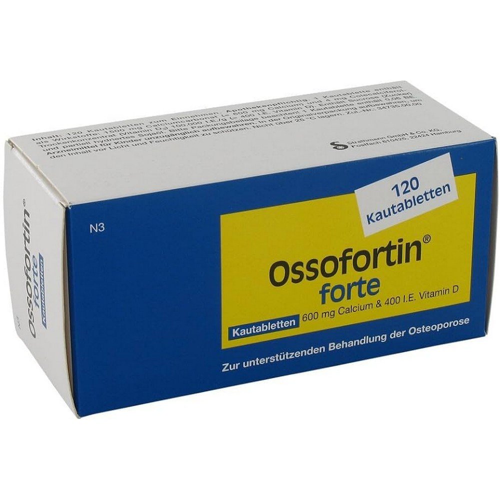 OSSOFORTIN Forte effervescent tablets, 120 pcs