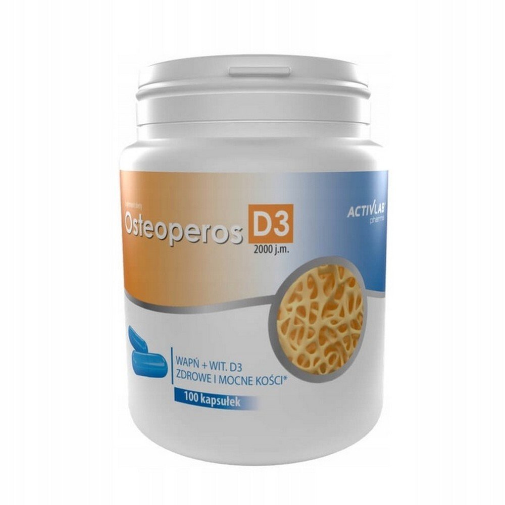 Activlab Osteoperos D3 2000 IU 100 Capsules