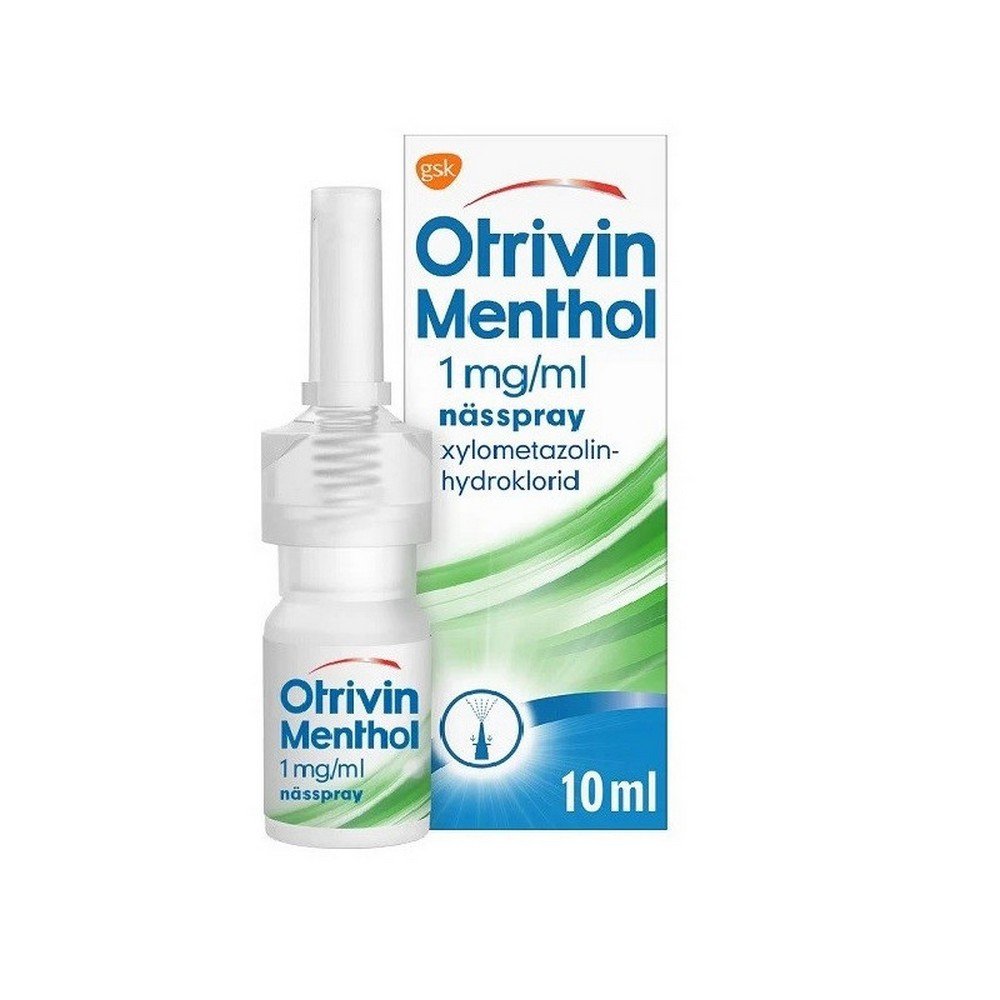 Otrivin 1 mg/ml nasal spray 10 ml