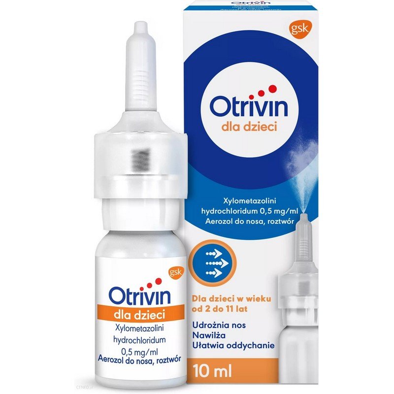 Otrivin for Children 0.05% nasal spray 10 ml