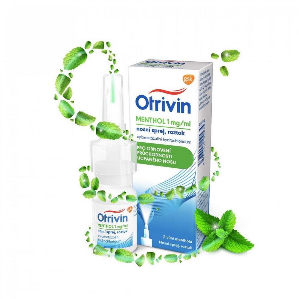 Otrivin Menthol 1 mg/ml Nasal Spray 10 ml