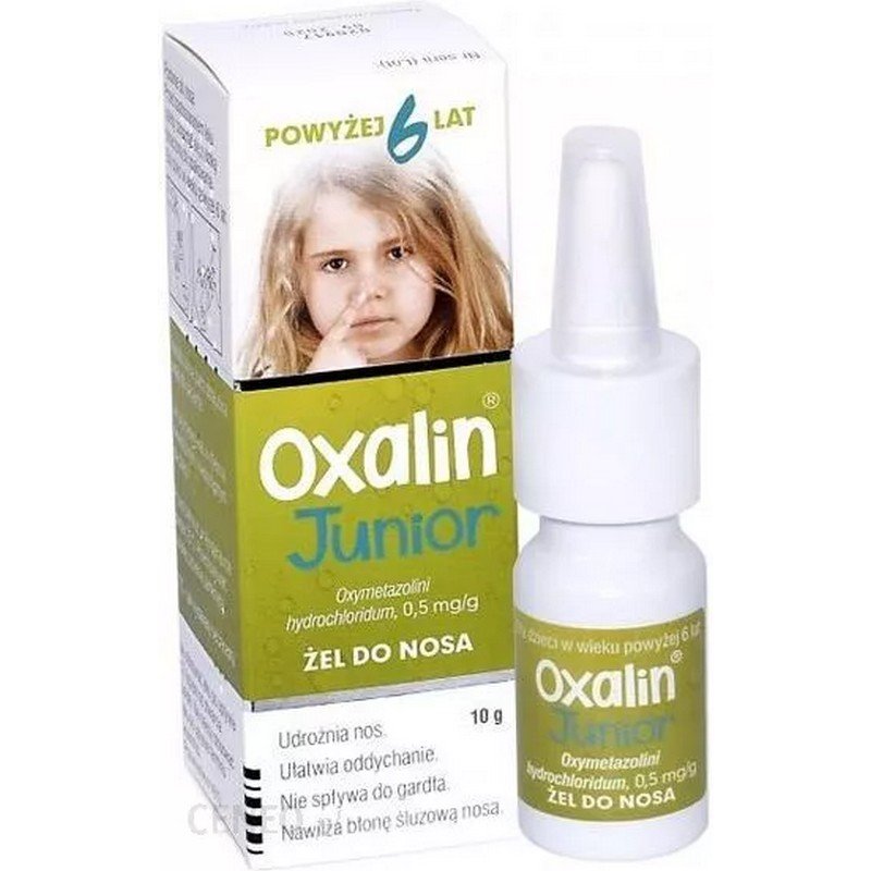 Oxalin Junior Nasal Gel 10 g