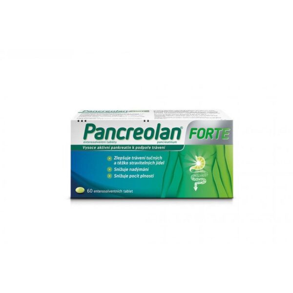 Pancreolan Forte 6000 U Tablets 60 pcs