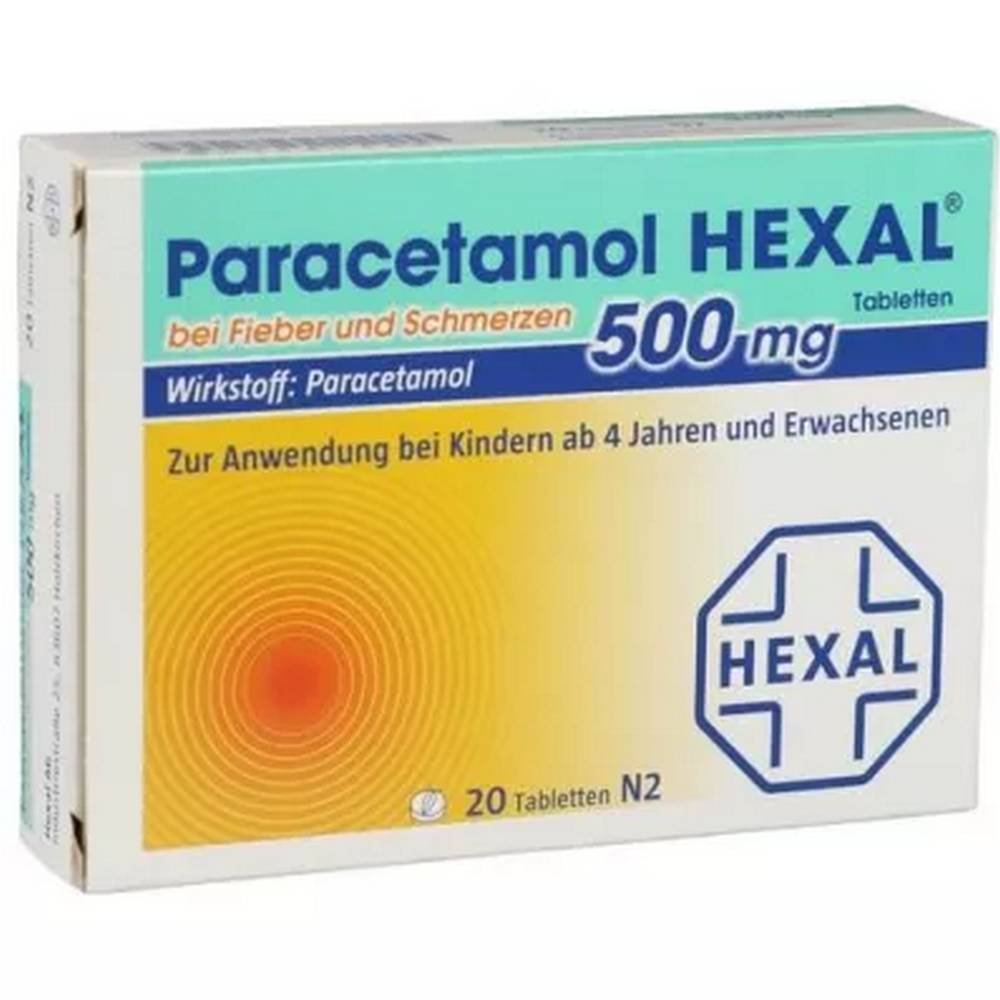 Paracetamol 500 mg Tablets 20 pcs