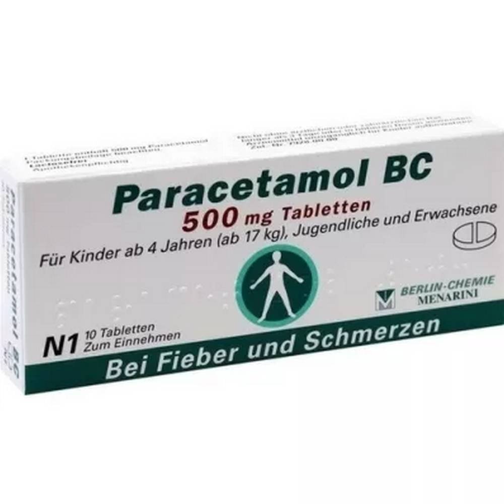 Paracetamol BC 500 mg Tablets 10 pcs