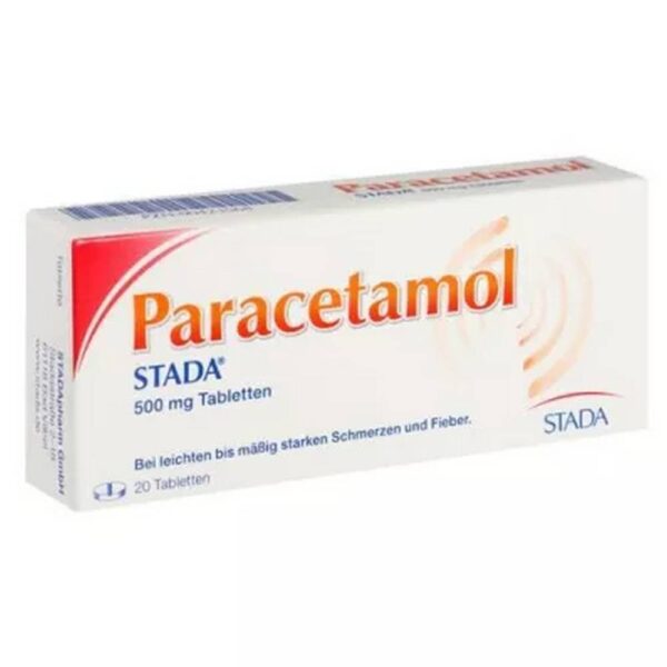 Paracetamol Stada 500 mg Tablets 20 pcs