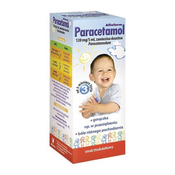 Aflofarm Paracetamol Syrup 0.12 g/5 ml 100 ml