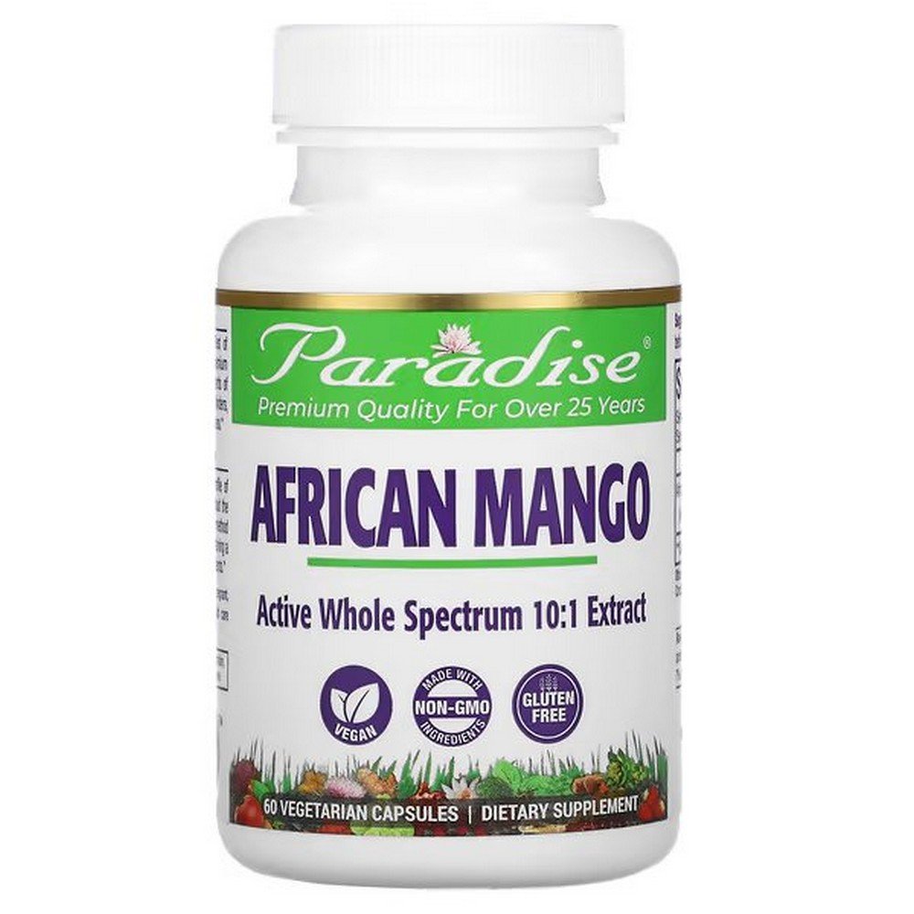 Paradise Herbs African Mango – 60 caps