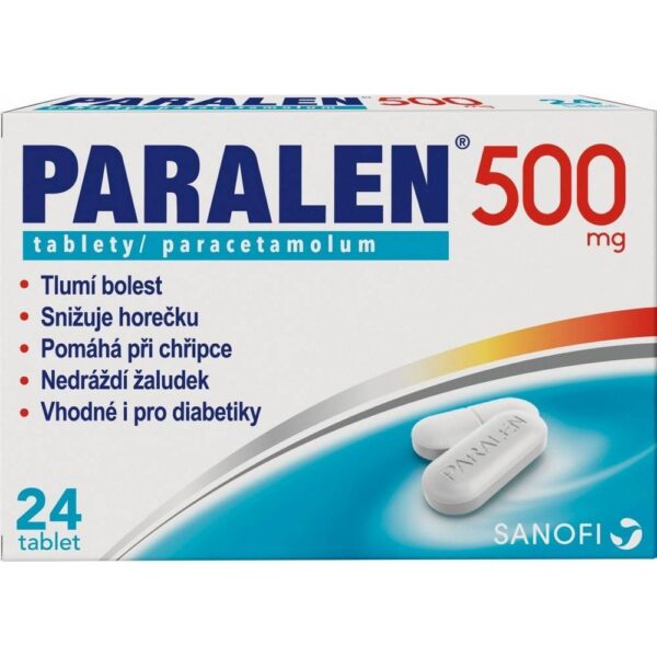 Paralen 500 mg Tablets 24 pcs