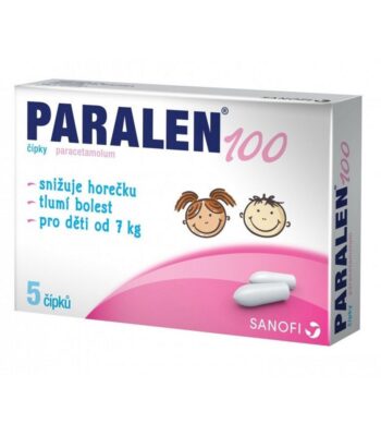 Paralena 100 mg suppositories 5 pcs