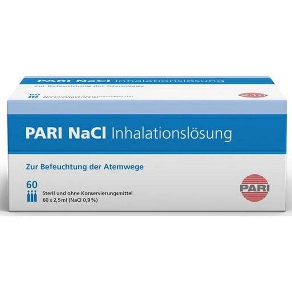 PARI NaCl Inhalation Solution 20 × 2.5 ml ampoules (Pari GmbH)