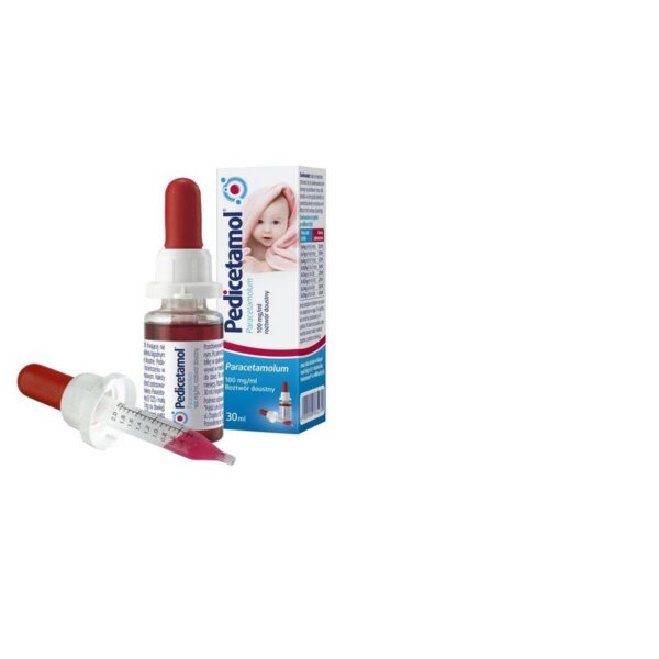 Pedicetamol 100 mg/ml oral solution 30 ml