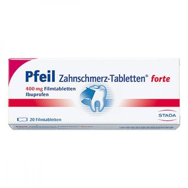 Pfeil Toothache Tablets Forte Film-Coated Tablets 20 pcs