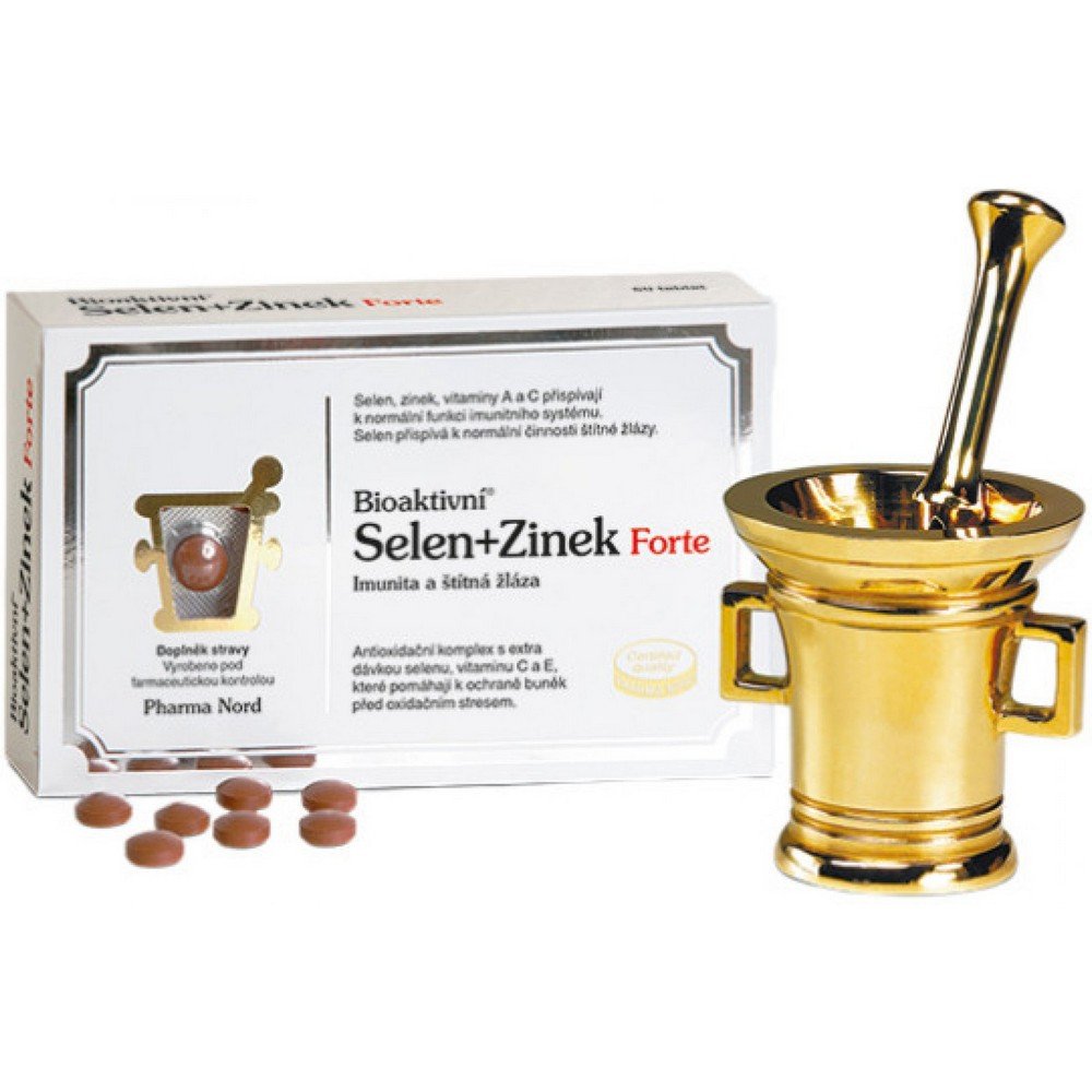 Pharma Nord Bioactive Selenium + Zinc Forte 60 Tablets
