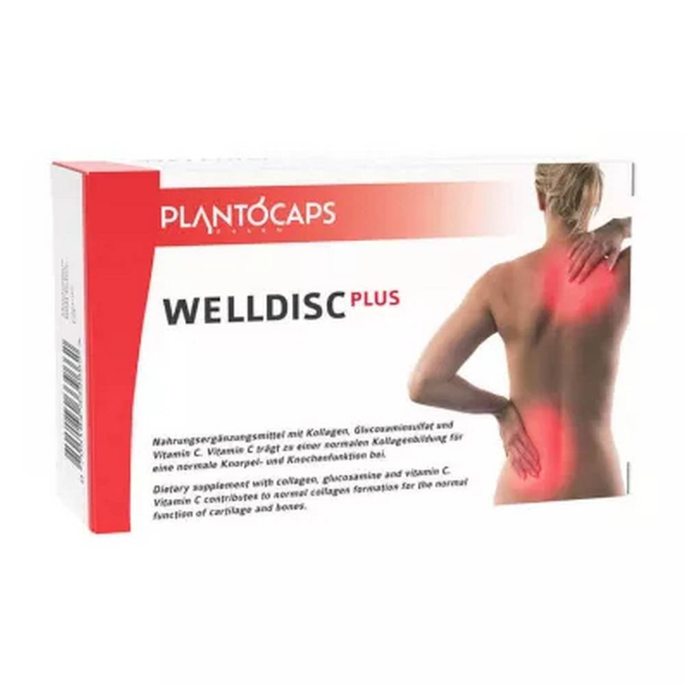 Plantocaps Welldisc Plus Capsules 60 Pieces