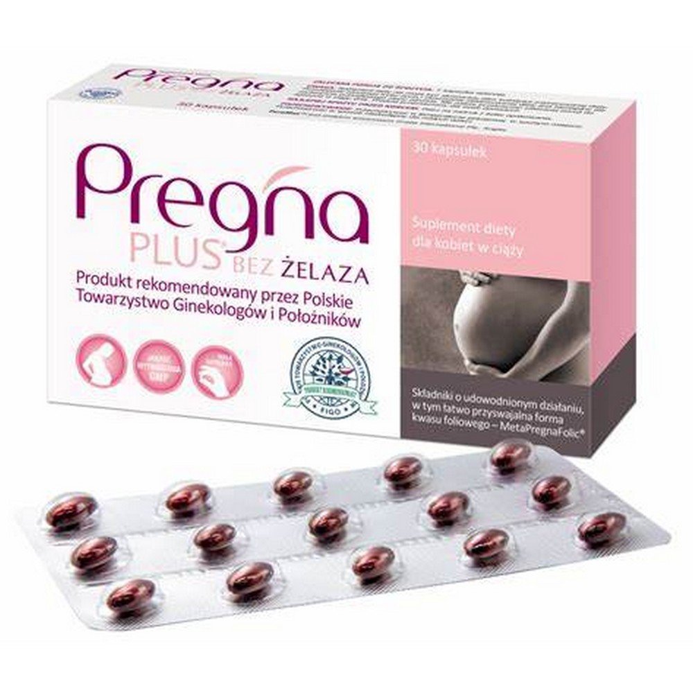 Pregna PLUS for Pregnant Women 30 Capsules