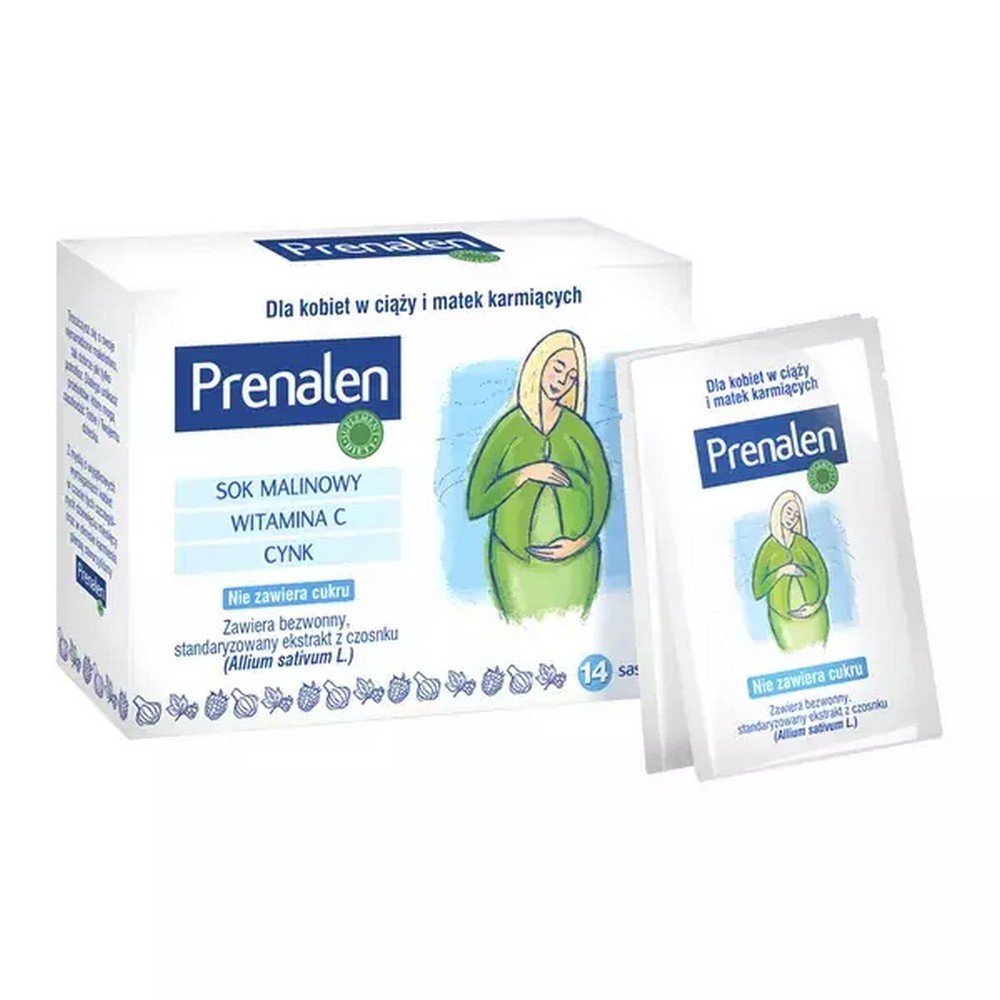 Prenalen Dissolving Powder Raspberry Flavor 5 g 14 Sachets