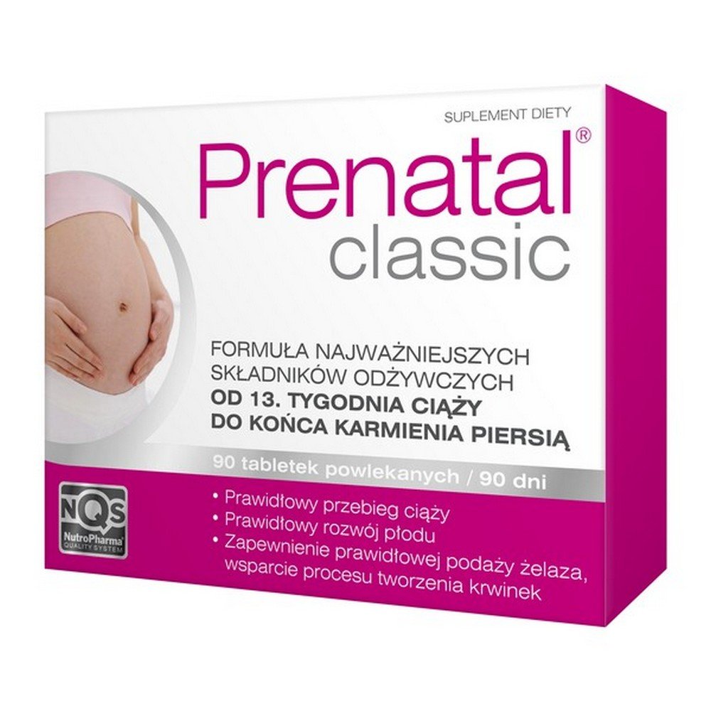 Prenatal Classic Tablets 90 Pieces