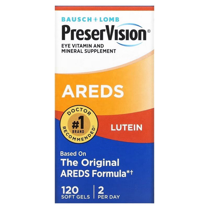 PreserVision AREDS Lutein 120 Softgels