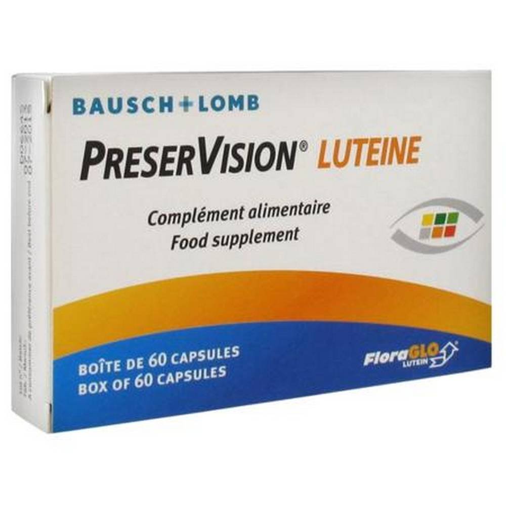 PreserVision Lutein – 60 Capsules