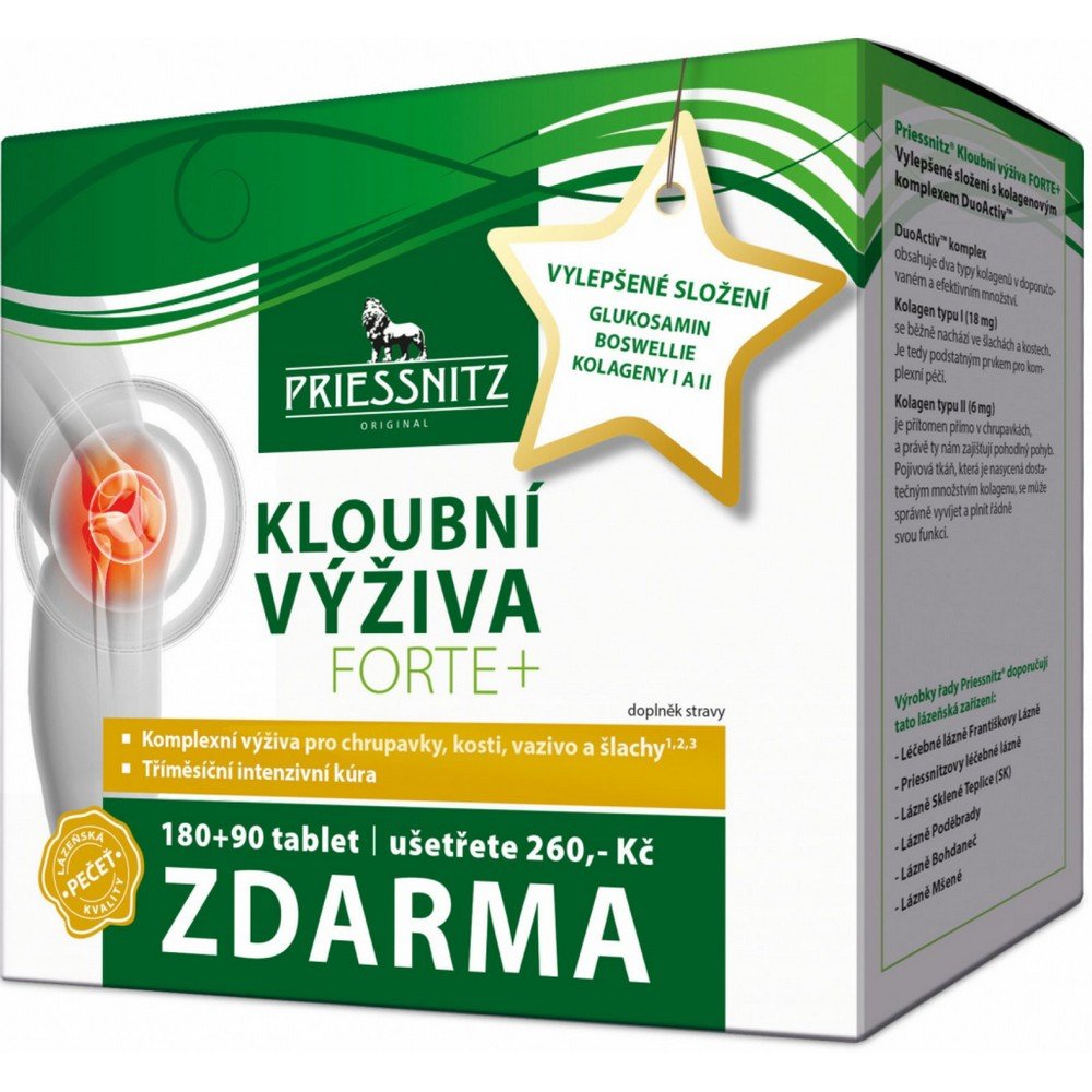 Priessnitz Forte with Collagen 270 Tablets