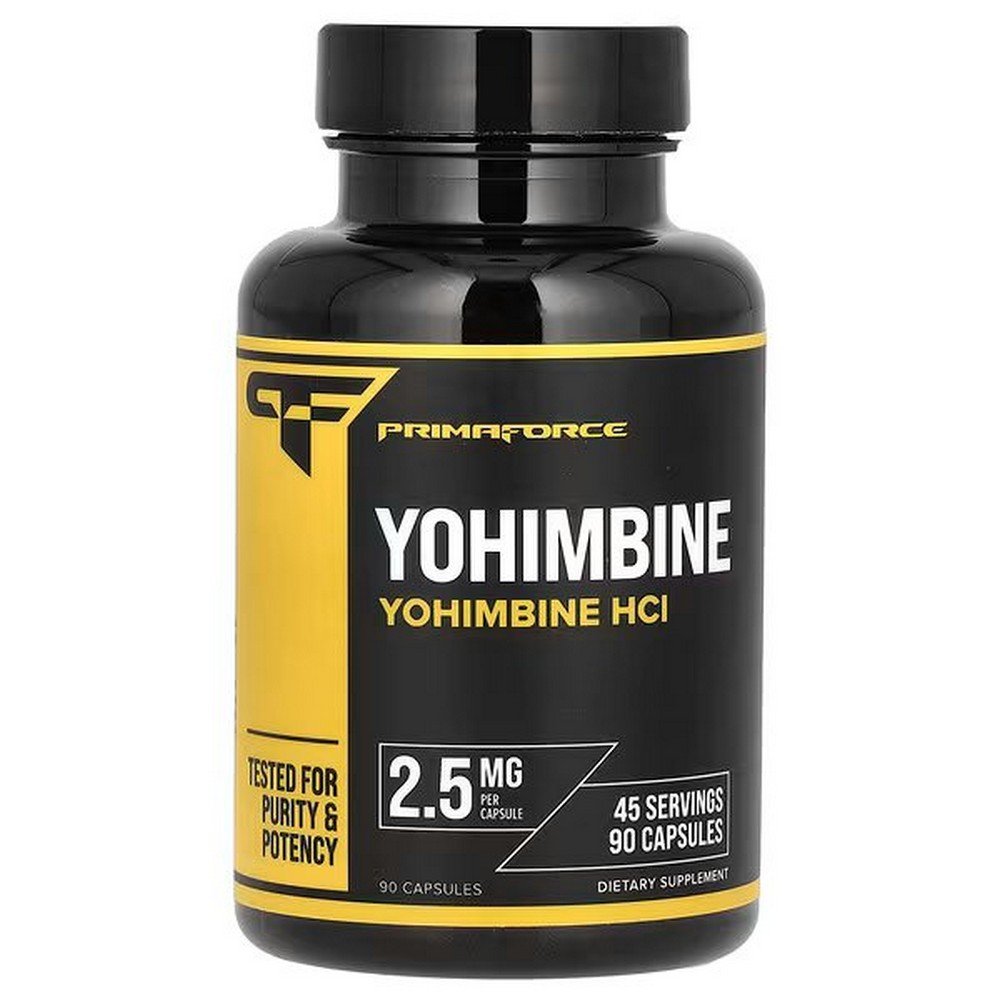 Primaforce Yohimbine HCl – 2.5 mg, 90 Capsules
