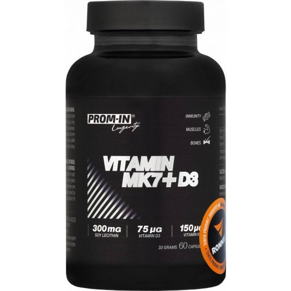Prom-In Vitamin MK7 + D3 60 Capsules