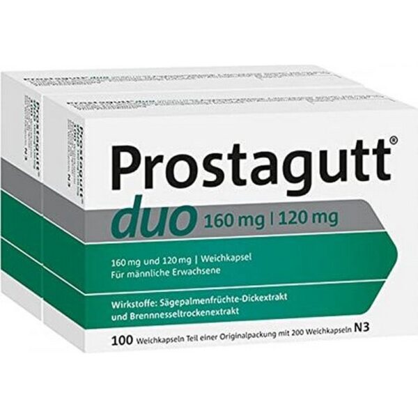 Prostagutt Duo 160mg/120mg Weichkapseln 200 Stück
