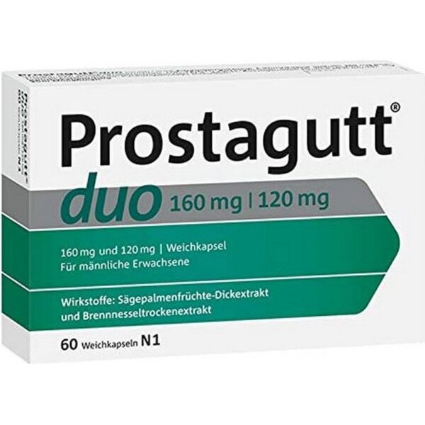 Prostagutt Duo 160mg/120mg Weichkapseln 60 Stück