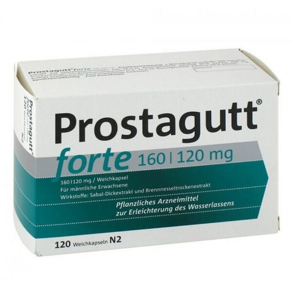 Prostgagutt Forte 160/120 mg Soft Capsules 120 pcs