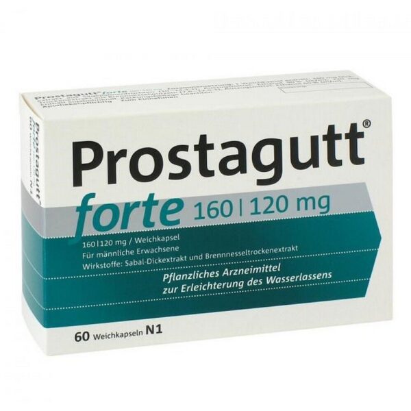 Prostgagutt Forte 160/120 mg Soft Capsules 60 pcs