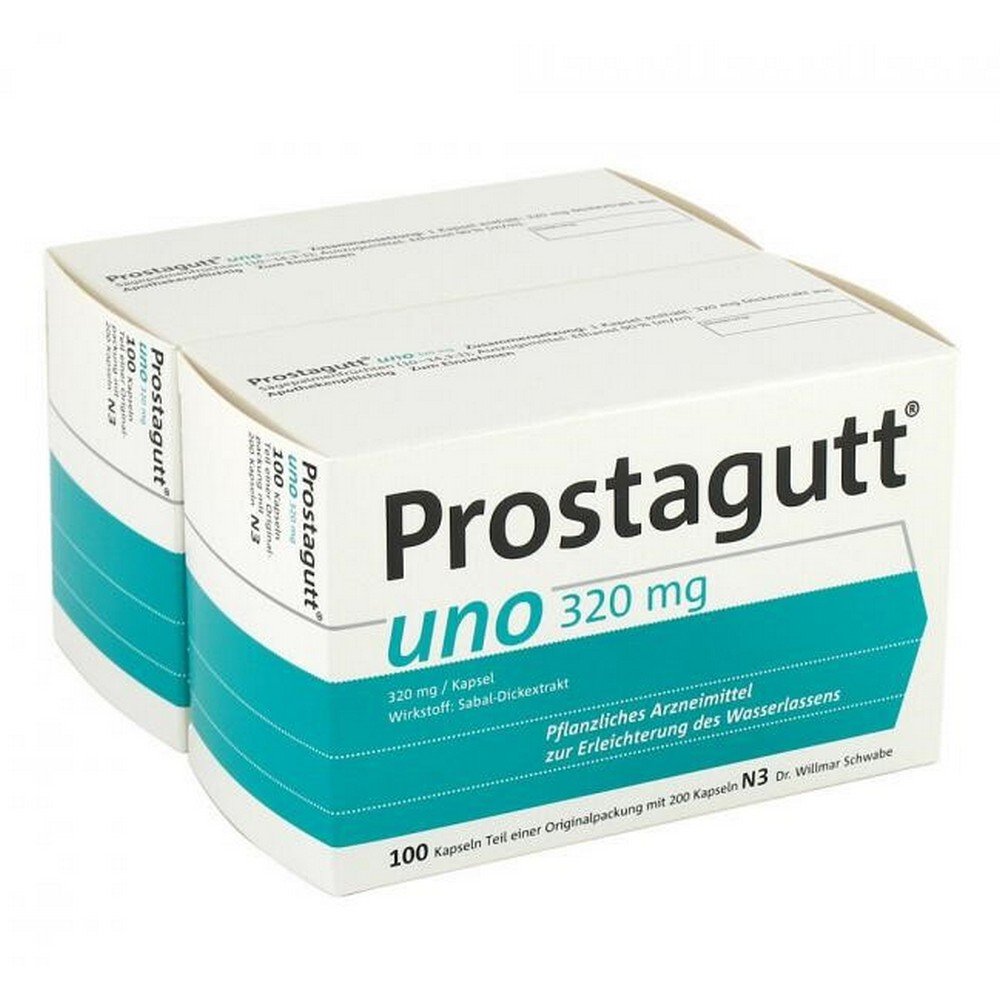 Prostgagutt Uno Capsules 2 × 100 pcs