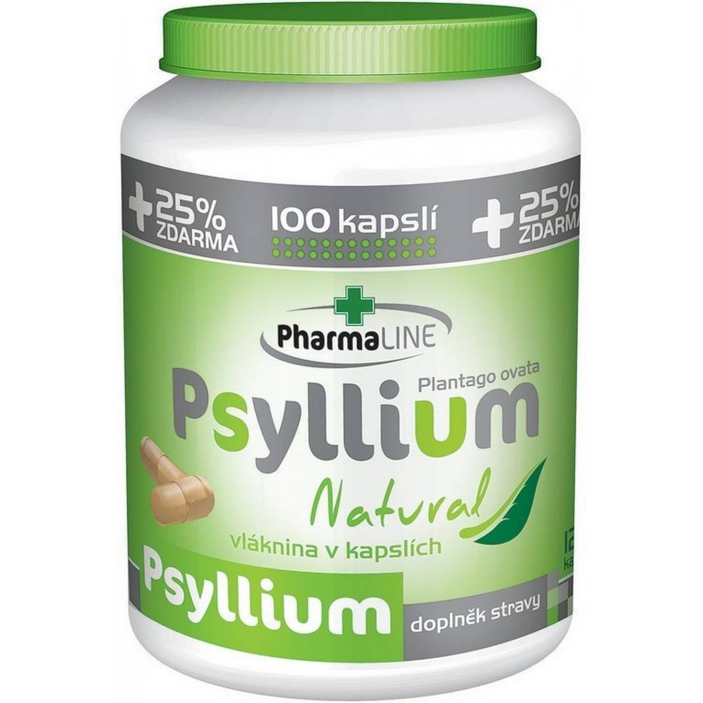 Psyllium Natural Capsules 125 Pieces