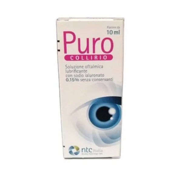 Puro Collirio – Schmierendes Ophthalmisches Lösung 10ml