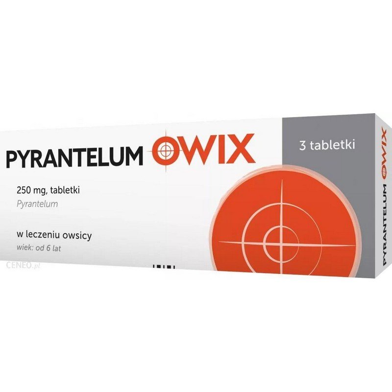 Pyrantel Owix 250 mg tablets 3 pcs