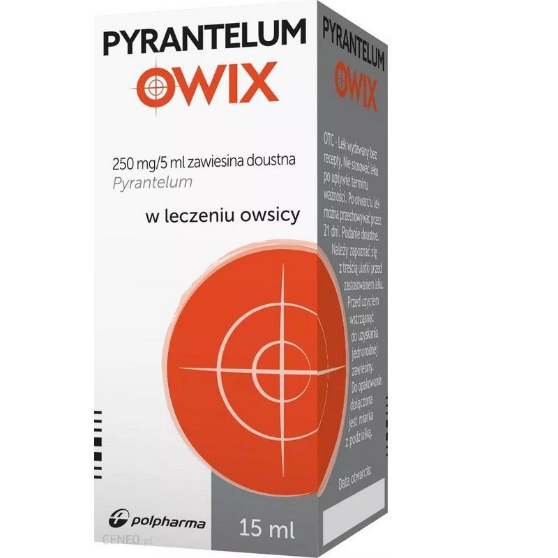 Pyrantel Owix Oral Suspension 0.25 g/5 ml 15 ml
