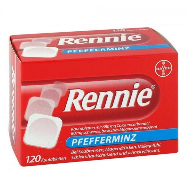 Rennie Chewable Tablets 120 pcs