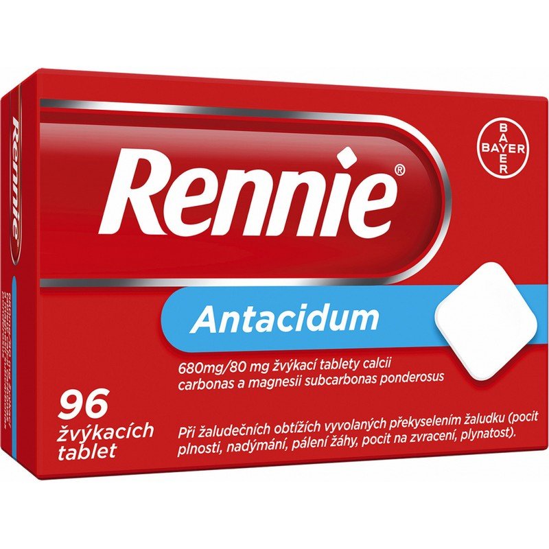 Rennie chewable tablets 96 pcs