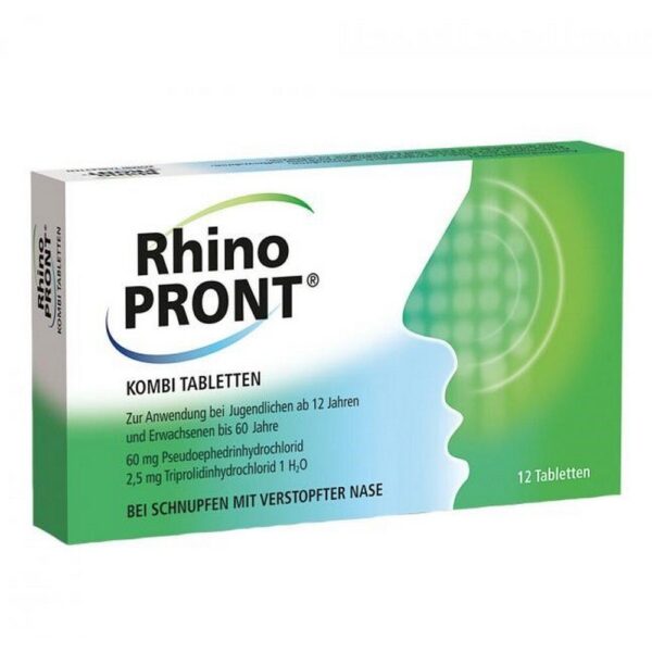 Rhinopront Combination Tablets 12 pcs
