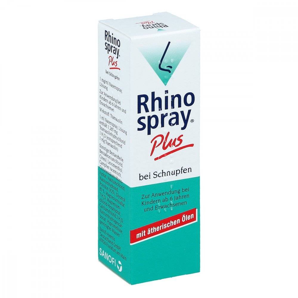 Rhinospray Plus Nasal Spray for Colds 10 ml