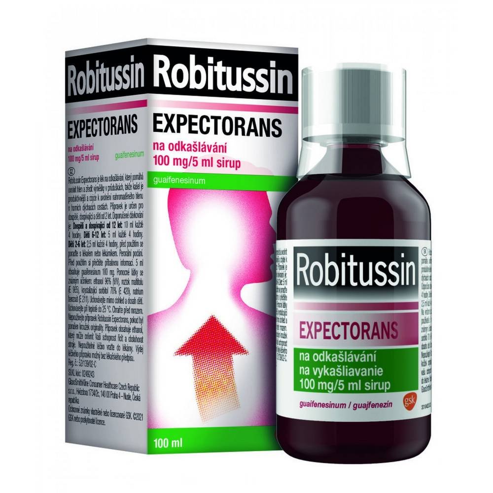 Robitussin Expectorans 100mg/5ml Sirup 100ml