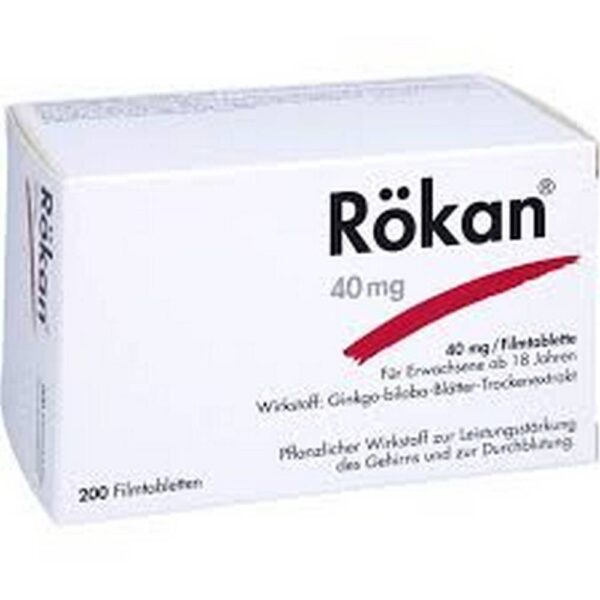 Rökan 40 mg Film-Coated Tablets 200 pcs