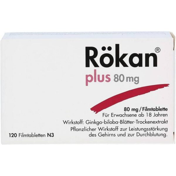 Rökan Plus 80 mg Film-Coated Tablets 120 pcs