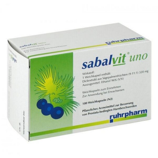 Sabalvit Uno Capsules 100 pcs